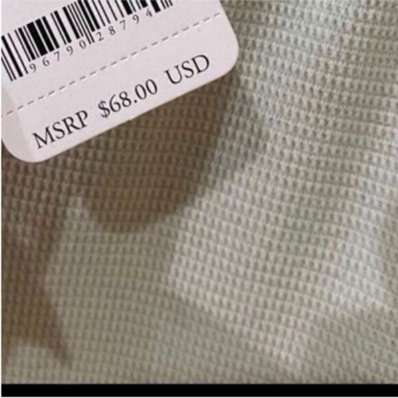 Free People waffle knit top size XS - Picture 5 of 5